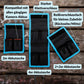 Kamera Akku-Tasche für bis zu 4 Akkus & Batterien - Kamera & Foto > Kamerazubehör > Akkus & Ladegeräte > Akku-Zubehör >