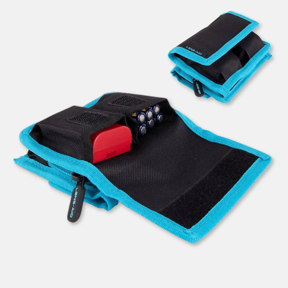 Kamera Akku-Tasche für bis zu 4 Akkus & Batterien - Foto > Kamerazubehör Ladegeräte Akku-Zubehör Akku-Taschen