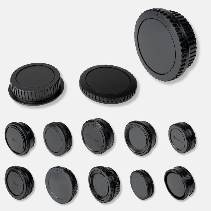 Kamera-Gehäuse & Objektivrückdeckel Set für Sony Canon Nikon Fujifilm mehr - Kamera Foto > Kamerazubehör