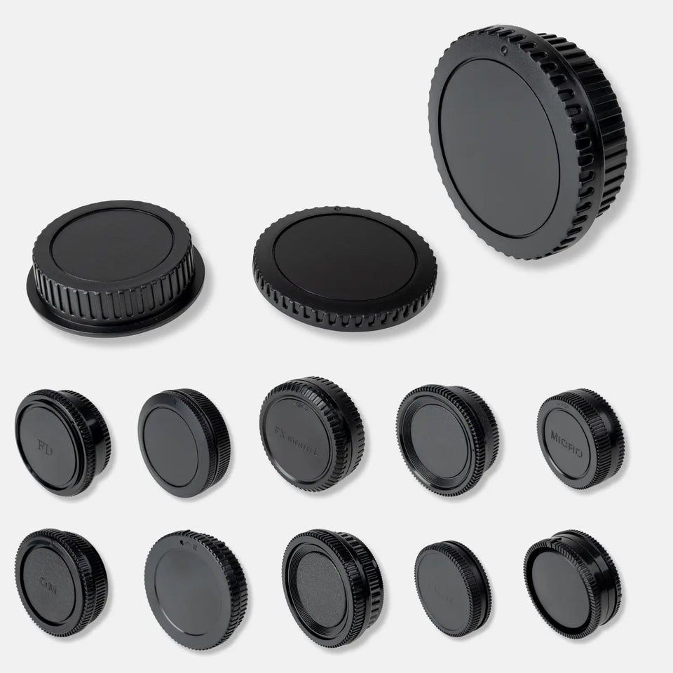 Kamera-Gehäuse & Objektivrückdeckel Set für Sony Canon Nikon Fujifilm mehr - Kamera Foto > Kamerazubehör