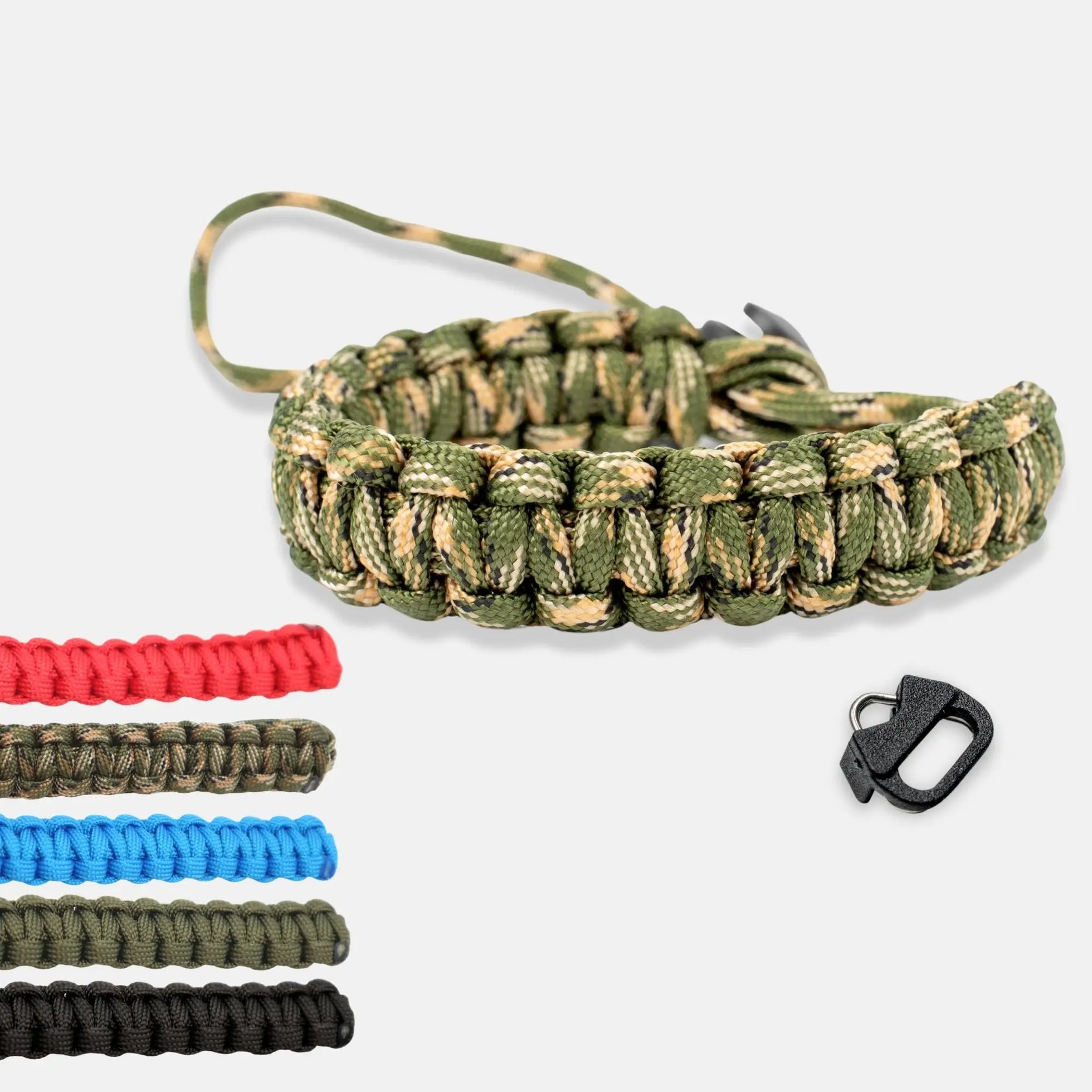 Kamera Handschlaufe aus Paracord fürs Handgelenk - Camouflage Grün - & Foto > Kamerazubehör Kameragurte