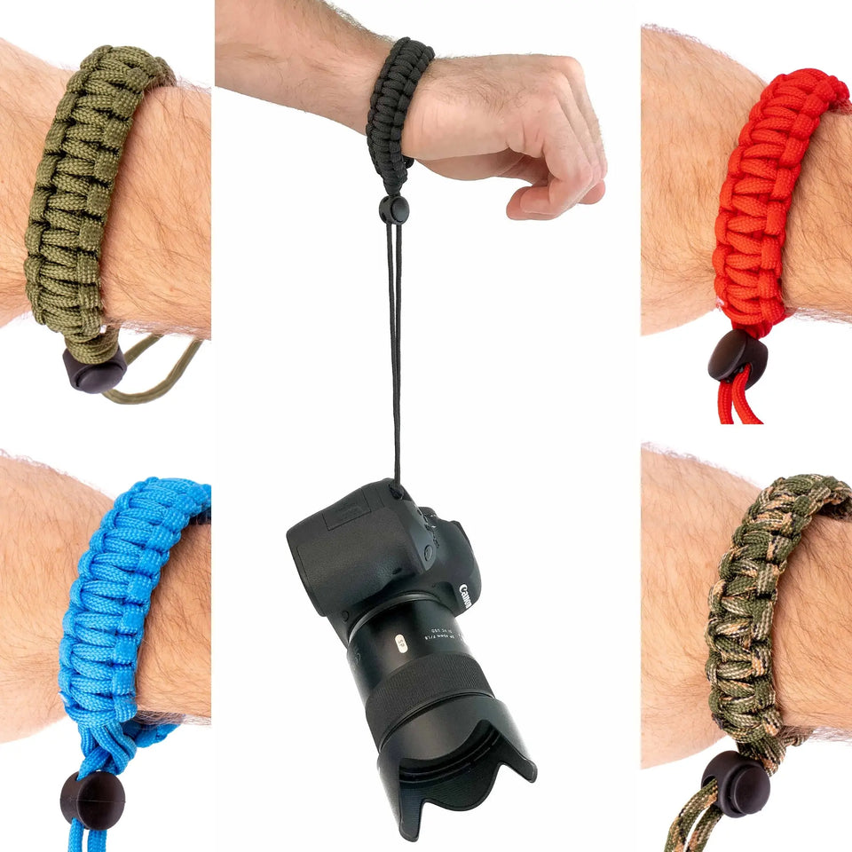 Kamera Handschlaufe aus Paracord fürs Handgelenk - & Foto > Kamerazubehör Kameragurte Kamera-Handschlaufen