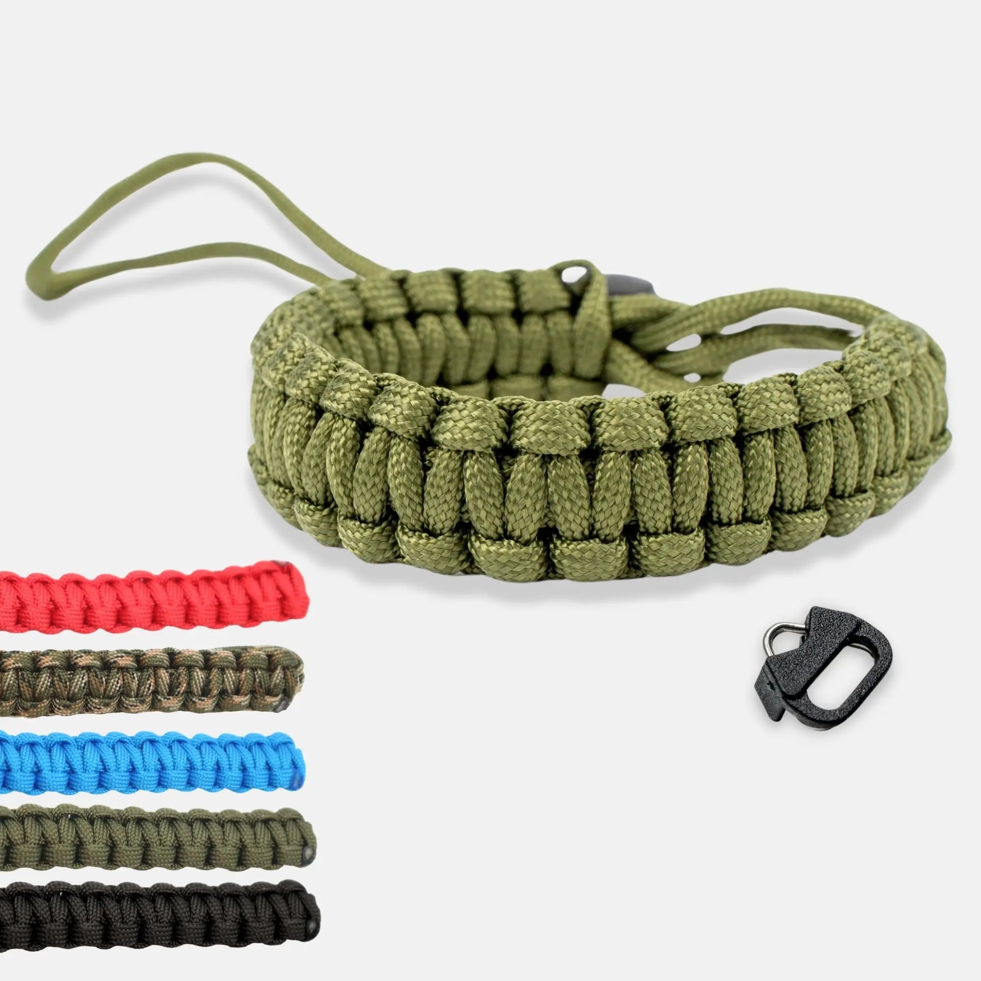 Kamera Handschlaufe aus Paracord fürs Handgelenk - Grün - & Foto > Kamerazubehör Kameragurte Kamera-Handschlaufen