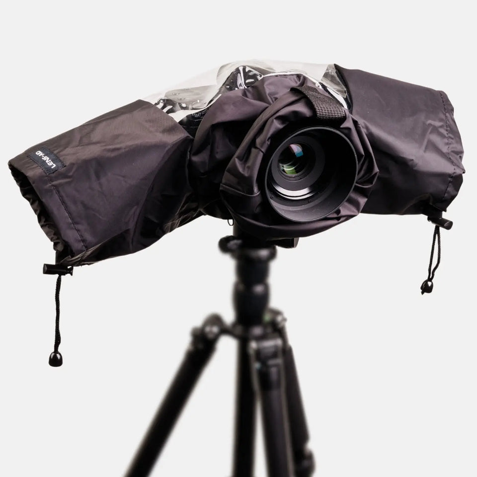 Kamera-Regenschutzhülle: Wetterschutz für DSLR & spiegellose Modelle aus Nylon