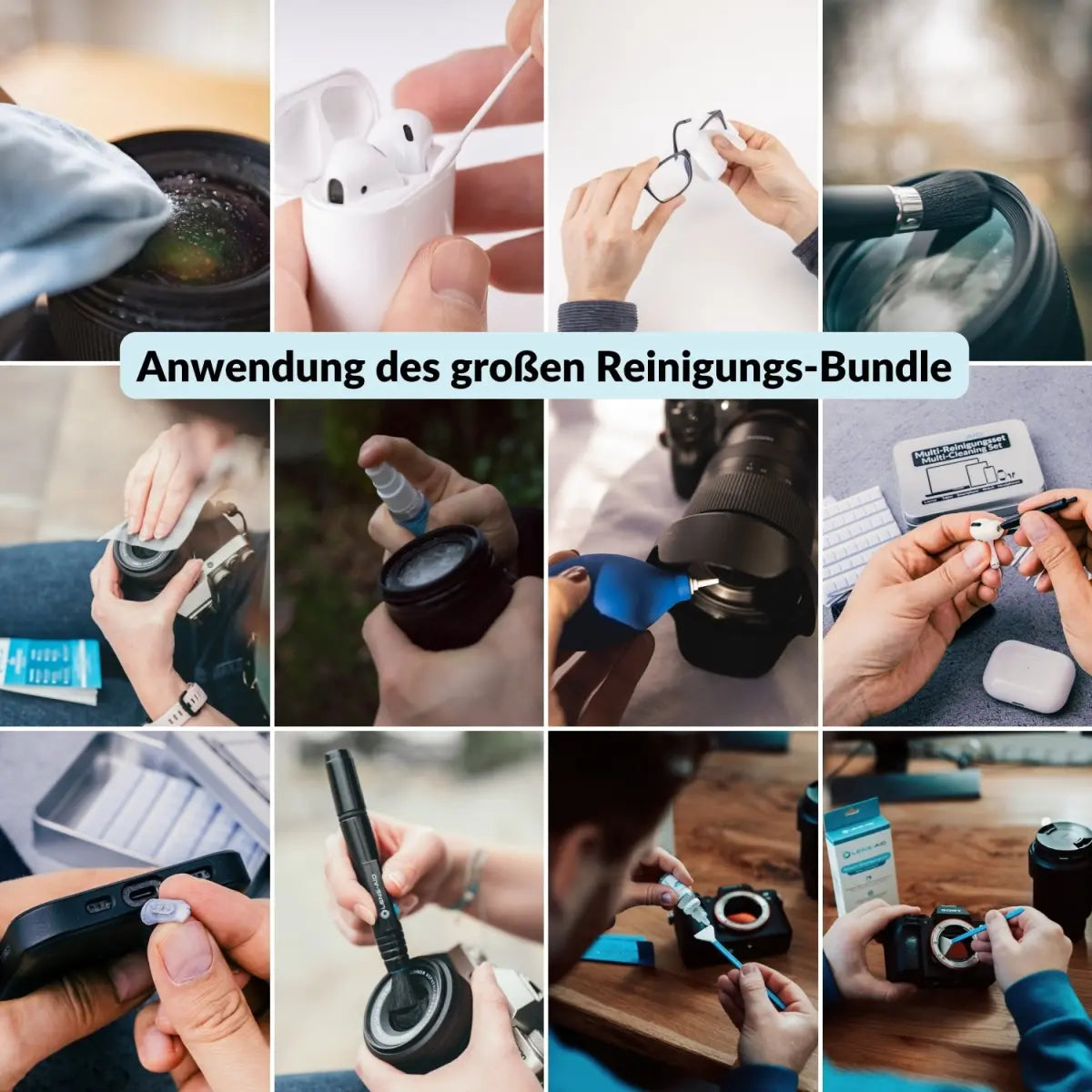 Kamera-Reinigungsset für Sensor Objektiv & Gehäuse - Kamera & Foto > Kamerazubehör > Kamerareinigung > Reinigungssets