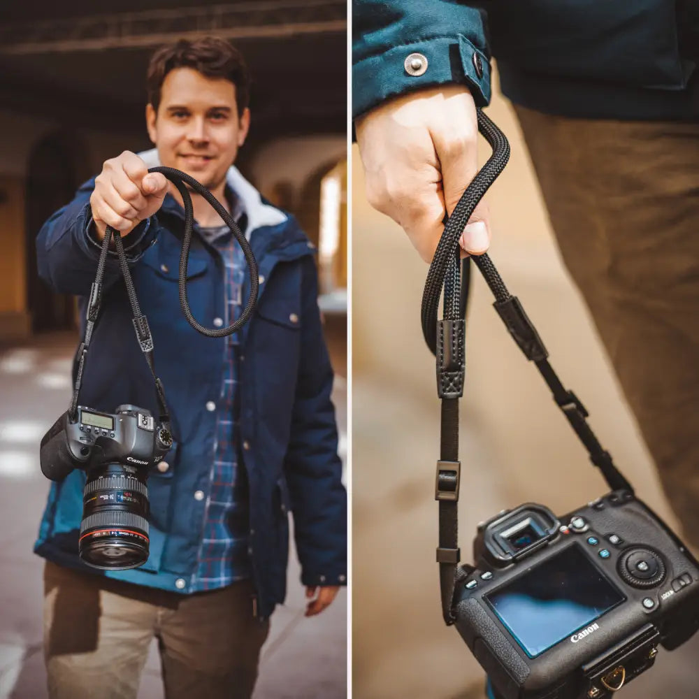 Kamera-Seilgurt ohne Ring für zu kleine oder schmale Ösen