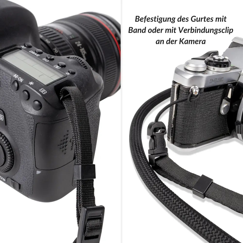 Kamera-Seilgurt ohne Ring für zu kleine oder schmale Ösen