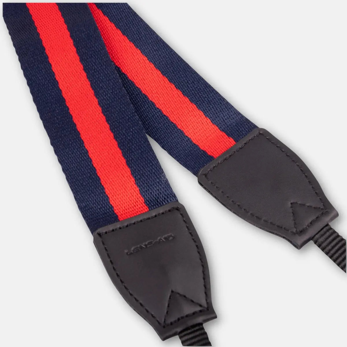 Kameragurt im schicken Streifen-Design aus Leinen