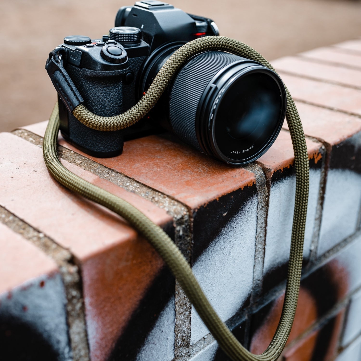 Kameragurt in Seil-Optik für Canon Nikon Sony uvm. - Kamera & Foto > Kamerazubehör > Kameragurte