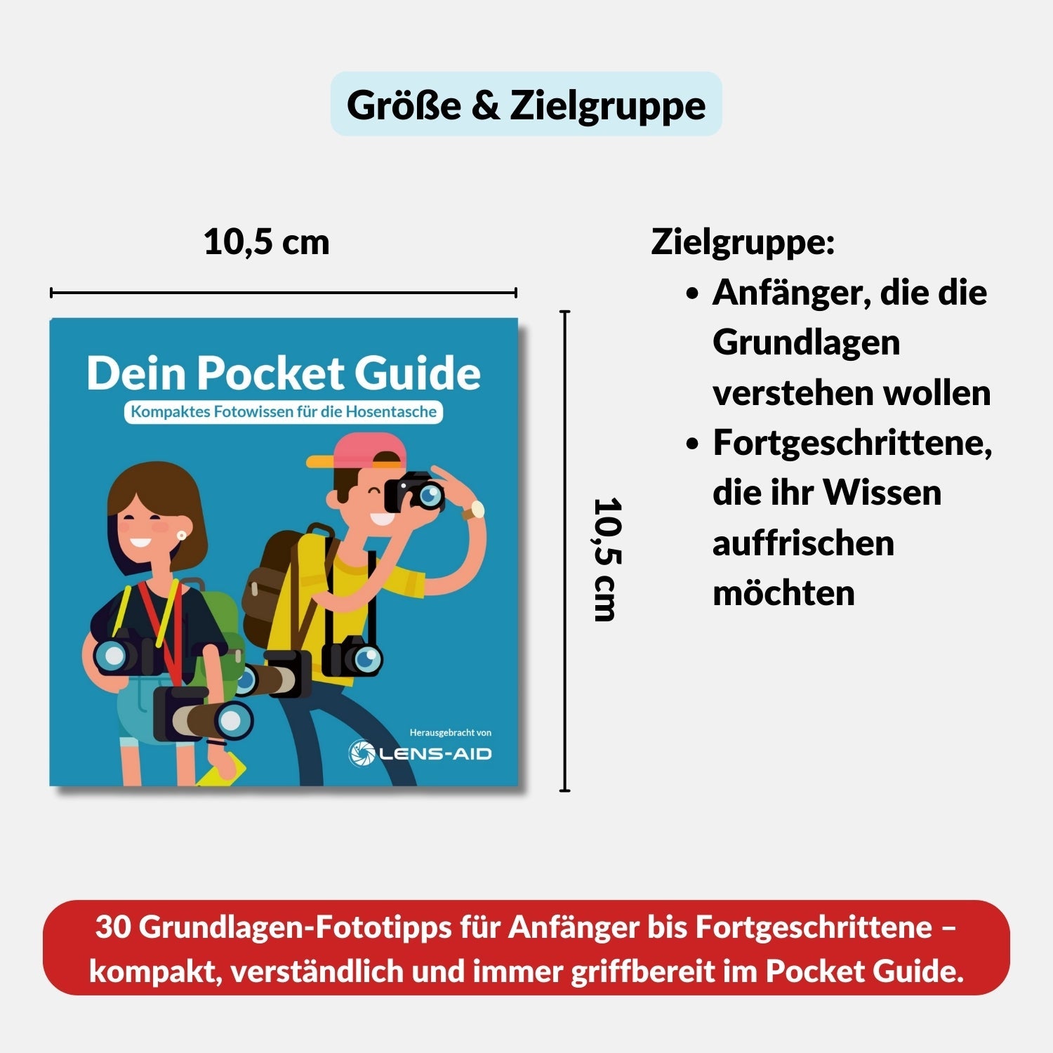 Lens-Aid Pocket Guide: Fotografie-Grundwissen für die Hosentasche