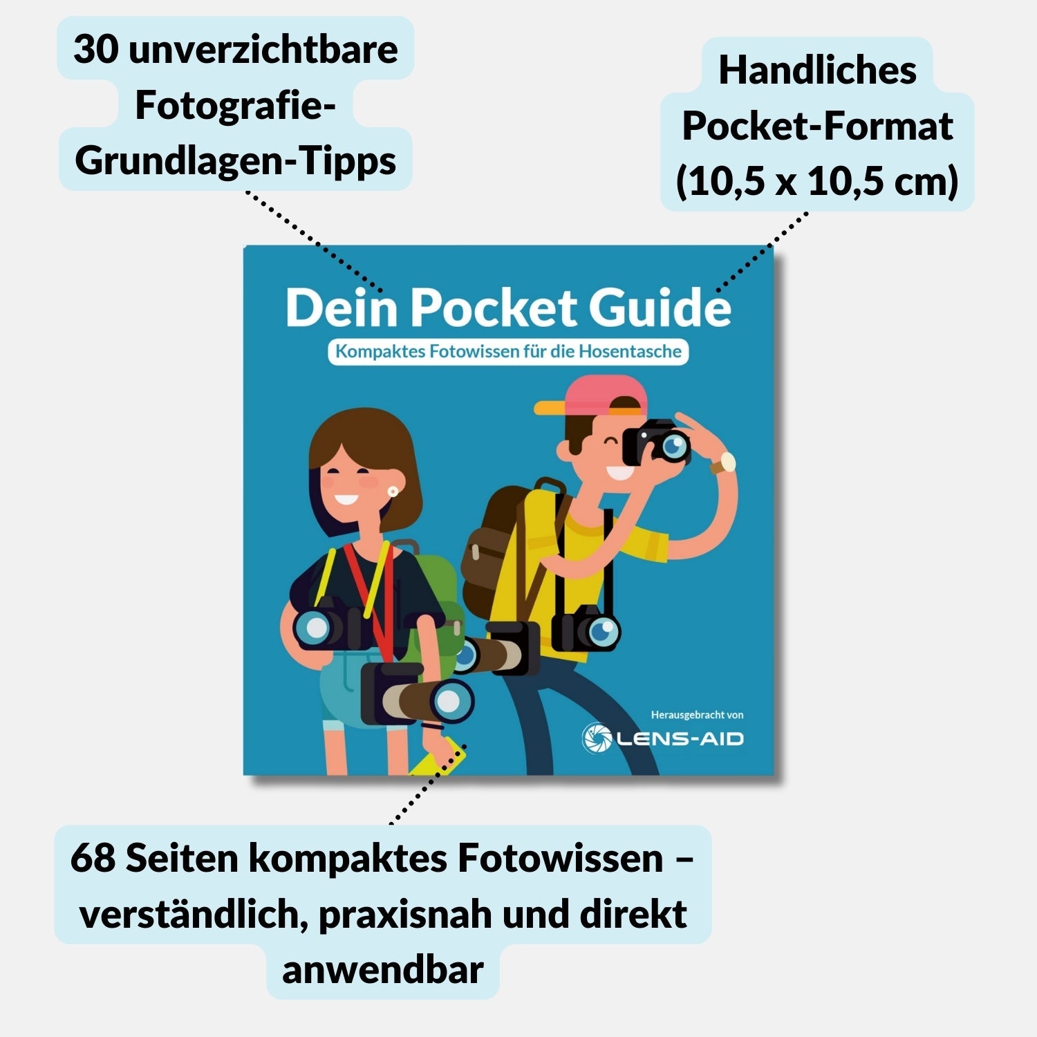 Lens-Aid Pocket Guide: Fotografie-Grundwissen für die Hosentasche