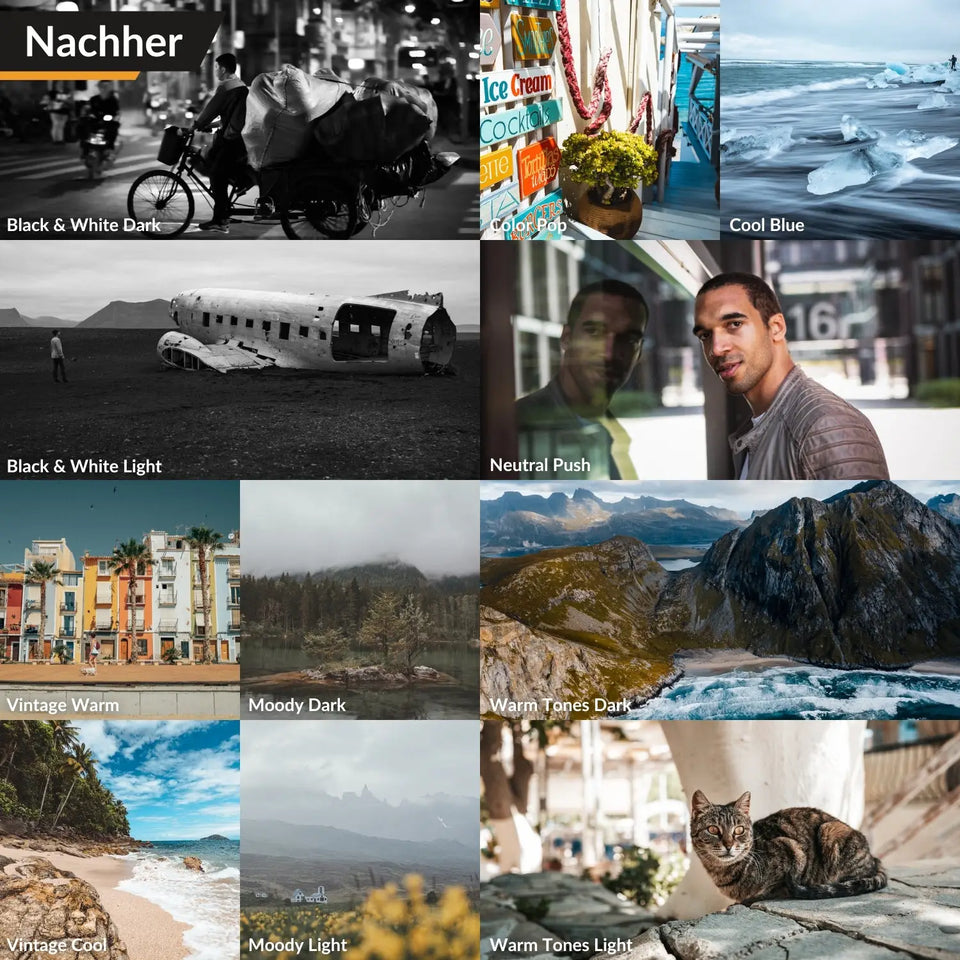 Lightroom Presets „Explore the World“ – 11 Filter für Desktop & Mobile
