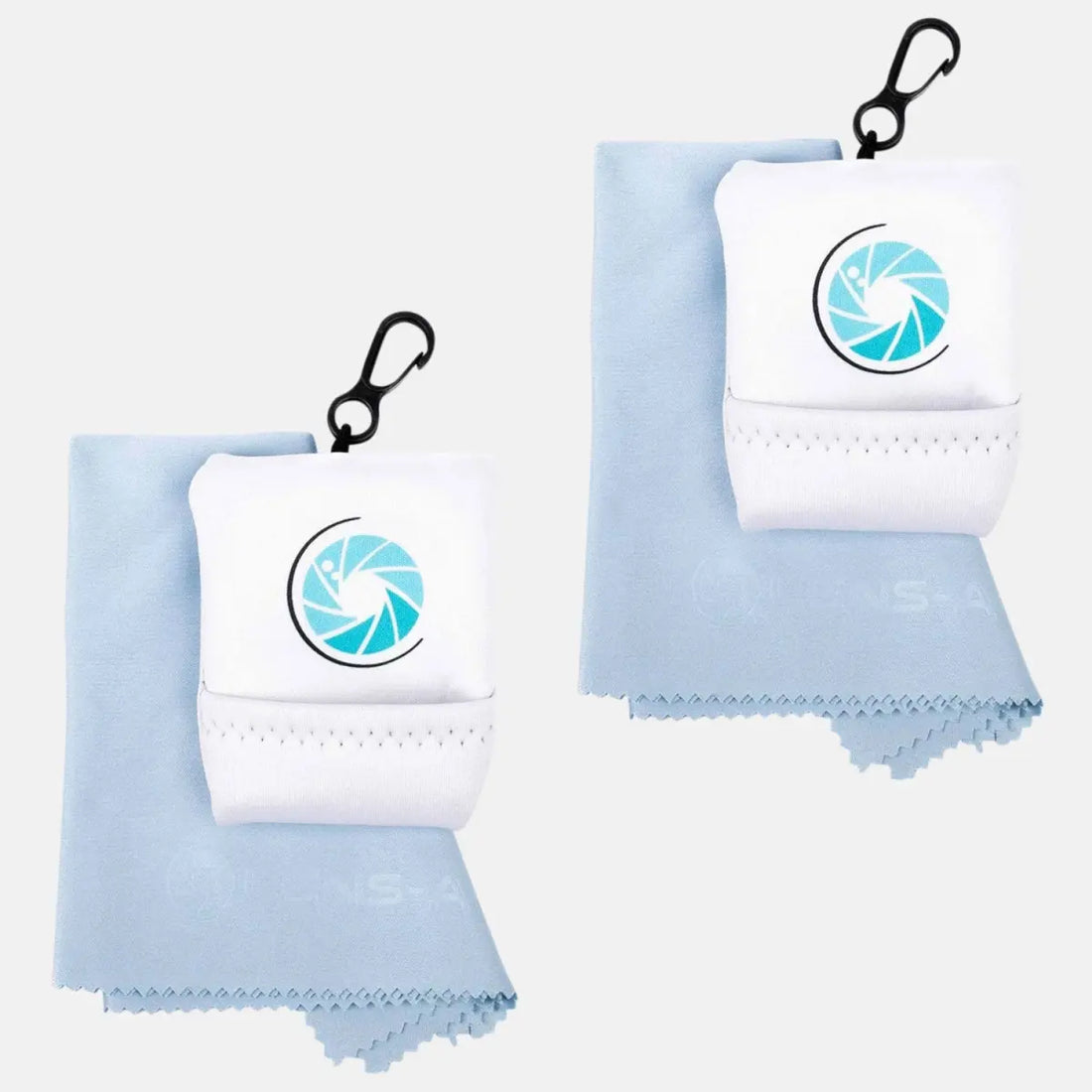 Mikrofaser Reinigungstuch mit Beutel und Karabiner - Einzelpack - Kamera & Foto > Kamerazubehör > Kamerareinigung >