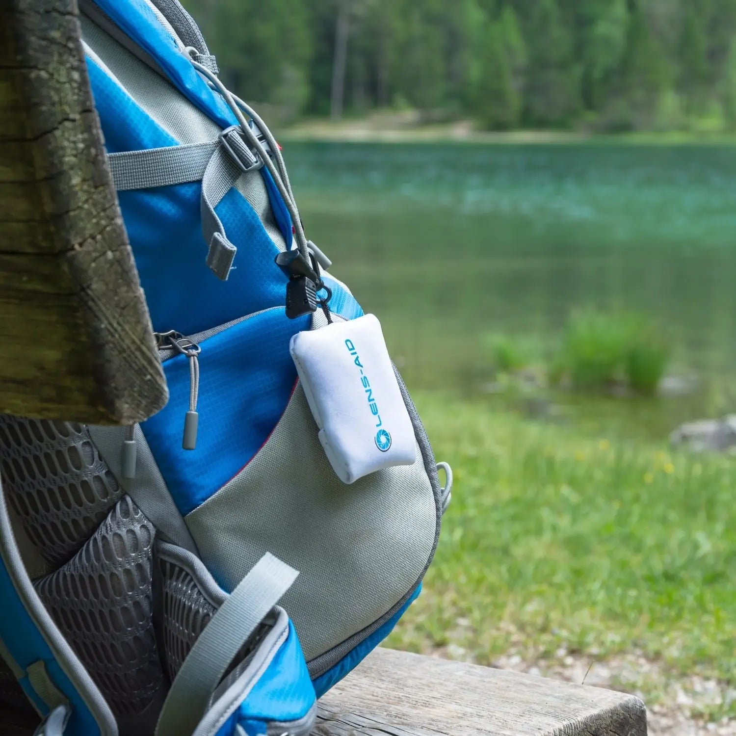 Mikrofaser Reinigungstuch mit Beutel und Karabiner - Kamera & Foto > Kamerazubehör Kamerareinigung Mikrofasertücher