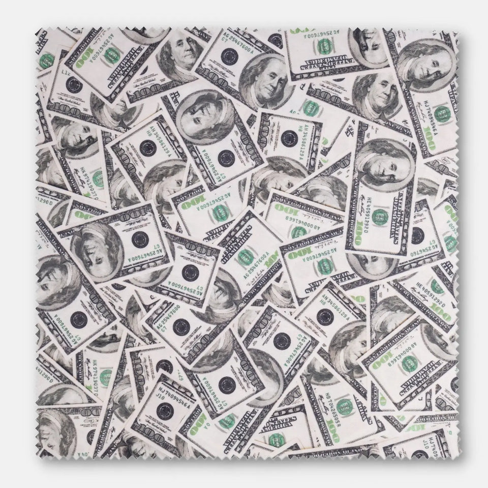 Mikrofaser-Reinigungstuch 20x20 cm mit Motiv (Auslaufmodelle) - Dollar - Kamera & Foto > Kamerazubehör Kamerareinigung