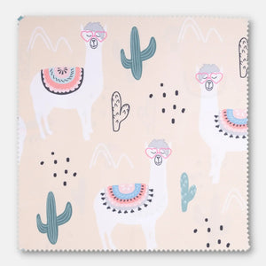 Mikrofaser-Reinigungstuch 20x20 cm mit Motiv (Auslaufmodelle) - Lamas - Kamera & Foto > Kamerazubehör Kamerareinigung