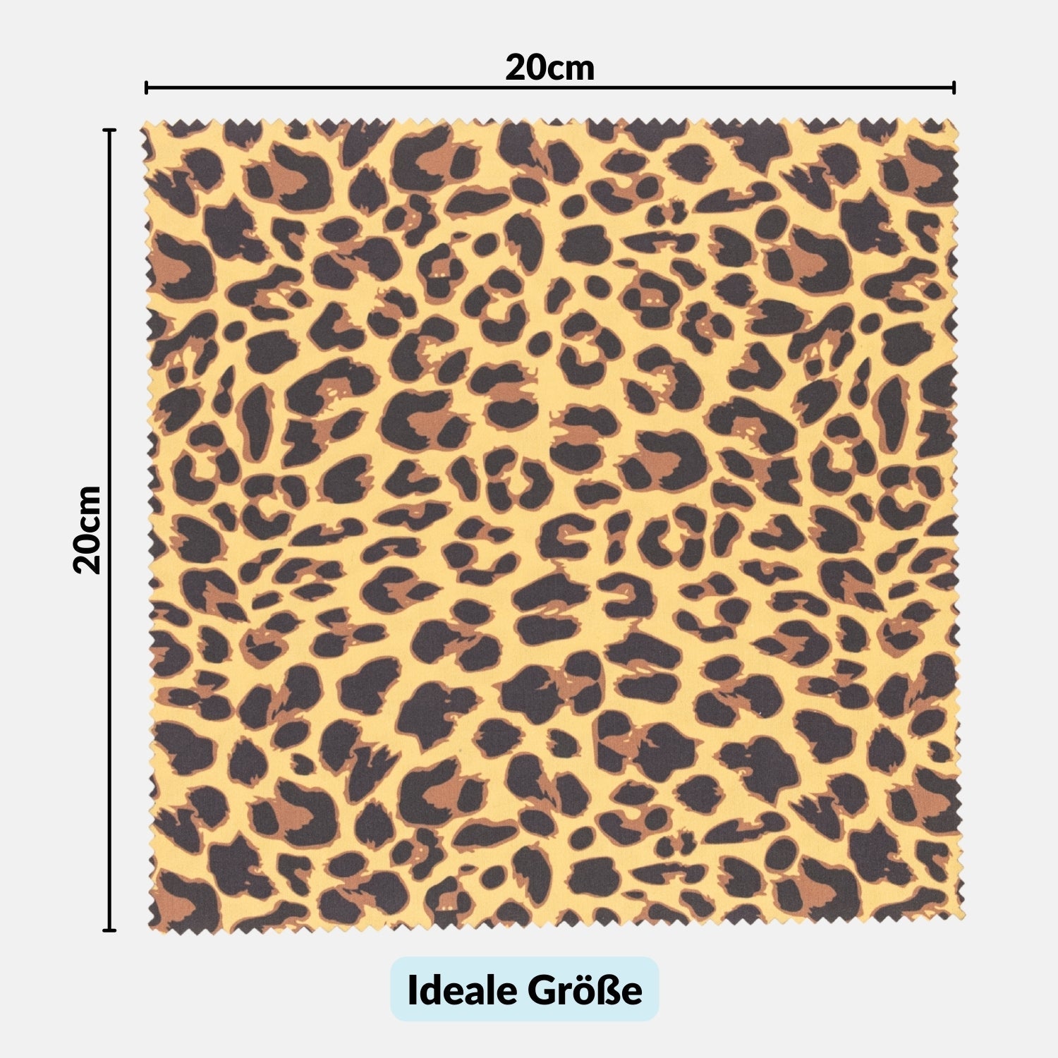 Mikrofaser-Reinigungstücher in coolen Designs: Für Kamera Objektiv Brille (20x20 cm) - Kamera & Foto > Kamerazubehör >