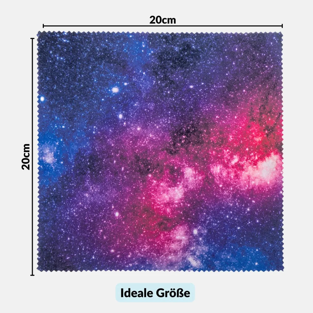 Mikrofaser-Reinigungstücher in coolen Designs: Für Kamera Objektiv Brille (20x20 cm) - Kamera & Foto > Kamerazubehör >