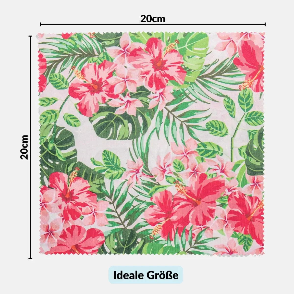 Mikrofaser-Reinigungstücher in coolen Designs: Für Kamera Objektiv Brille (20x20 cm) - Kamera & Foto > Kamerazubehör >