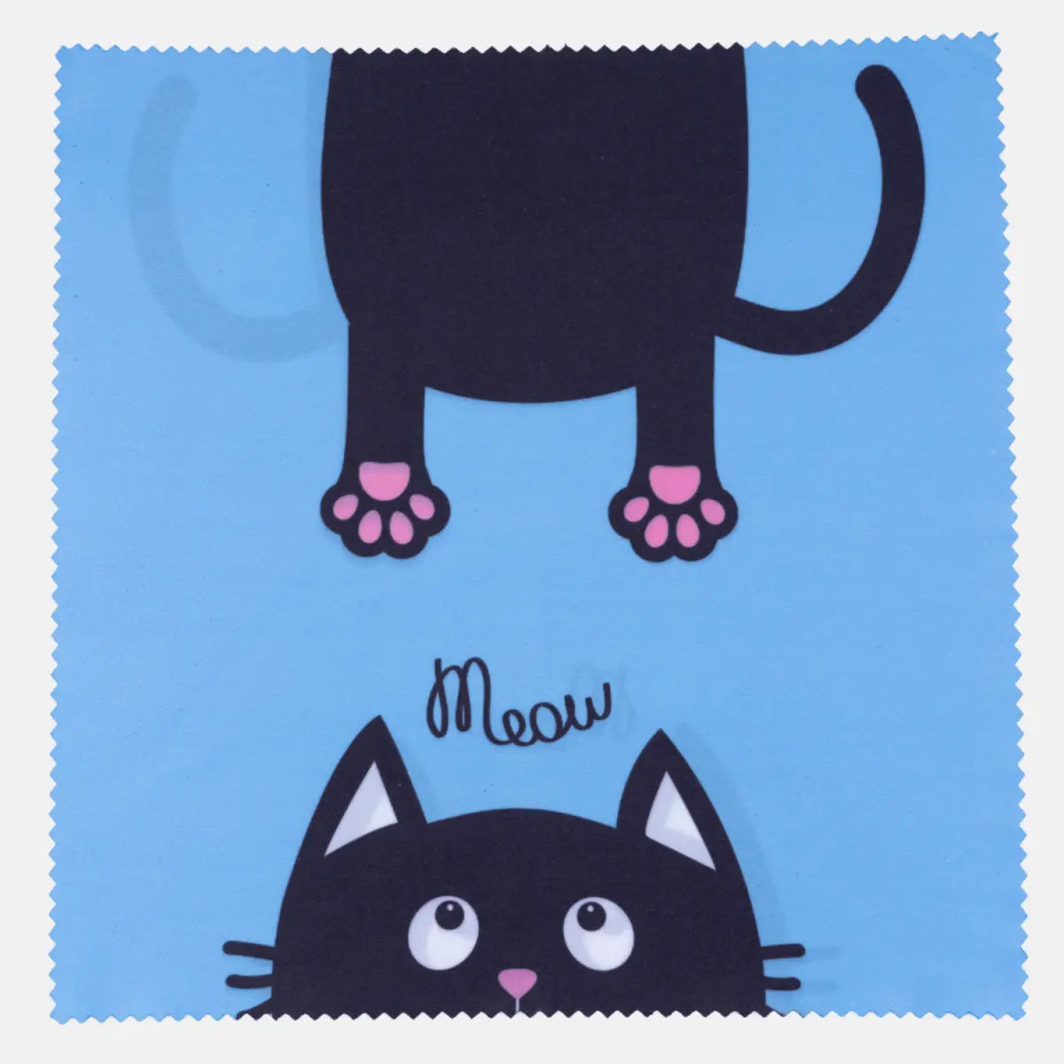 Mikrofaser-Reinigungstücher in coolen Designs: Für Kamera Objektiv Brille (20x20 cm) - Katzen (3) - Kamera & Foto >