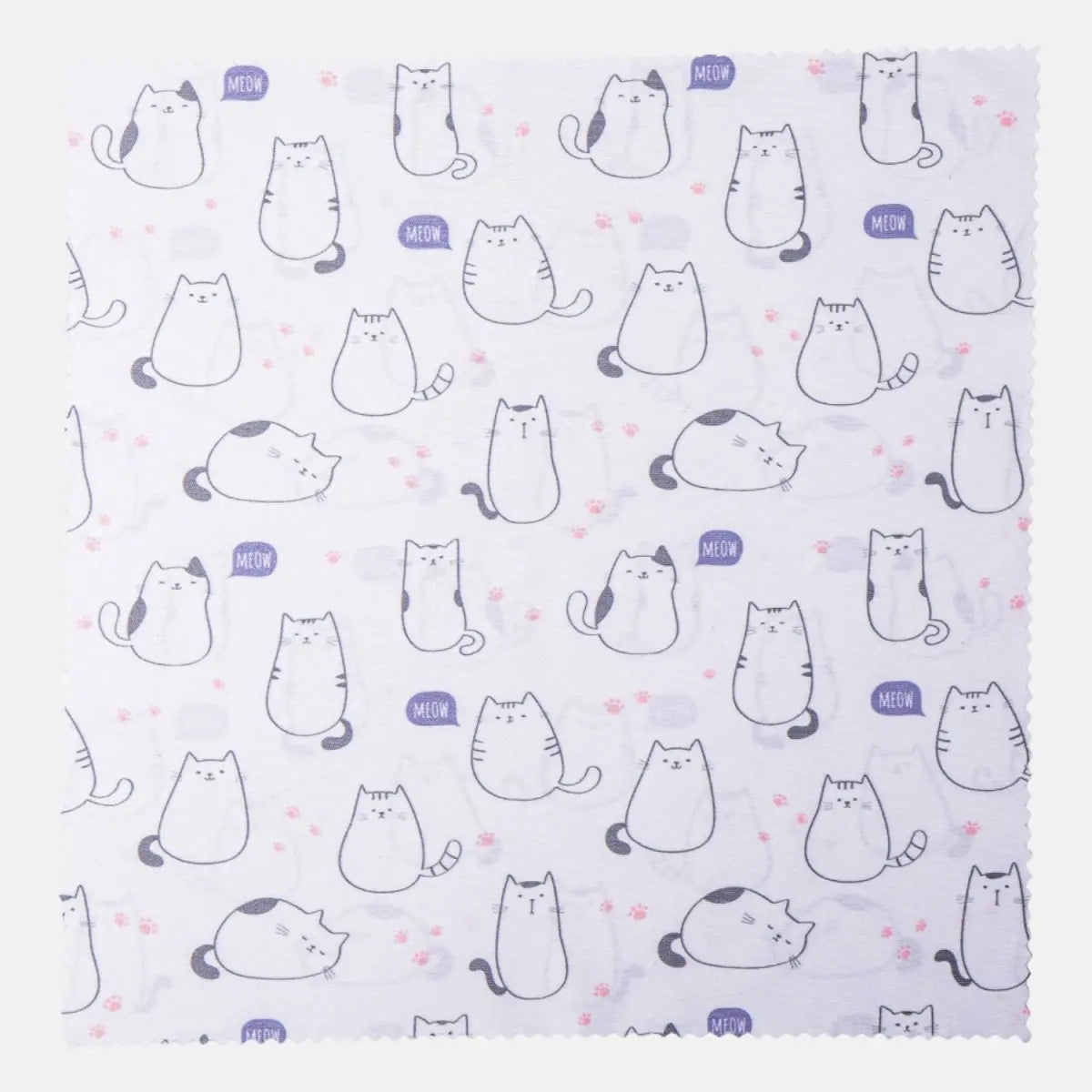 Mikrofaser-Reinigungstücher in coolen Designs: Für Kamera Objektiv Brille (20x20 cm) - Katzen (1) - Kamera & Foto >