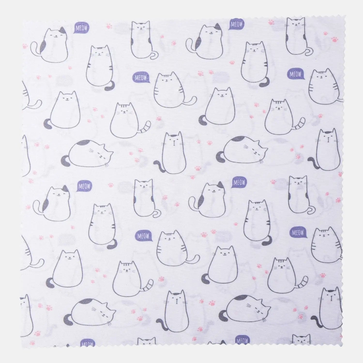 Mikrofaser-Reinigungstücher 20x20 cm in coolen Designs - Katzen (1) - Kamera & Foto > Kamerazubehör Kamerareinigung