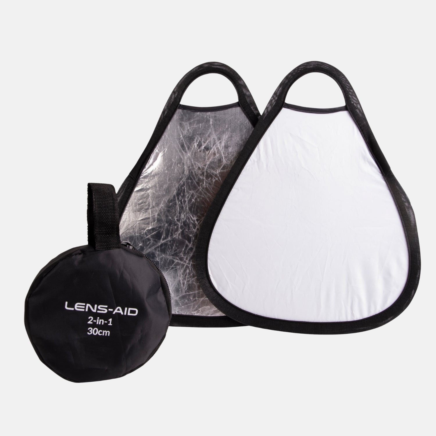 Mini-Faltreflektor (30 cm) zur optimalen Ausleuchtung kleiner Objekte - Kamera & Foto > Fotostudio-Ausrüstung >