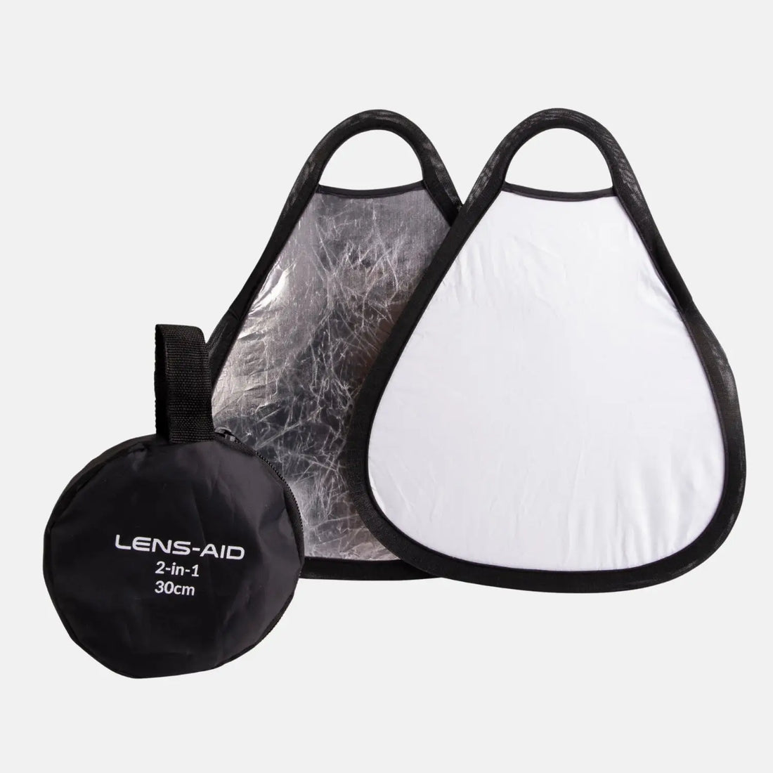 Mini-Faltreflektor (30 cm) zur optimalen Ausleuchtung kleiner Objekte - Kamera & Foto > Fotostudio-Ausrüstung
