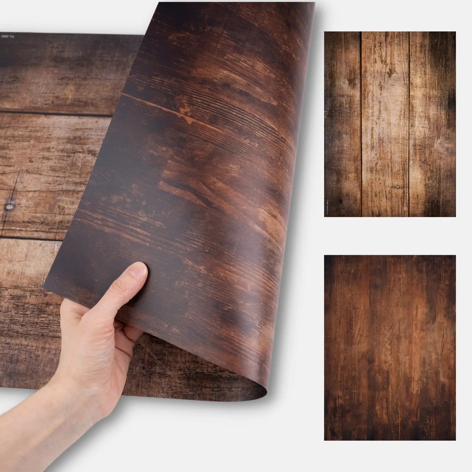 Mini-Flatlay A2 – Fotohintergrund für Studio & Food - Holz 48