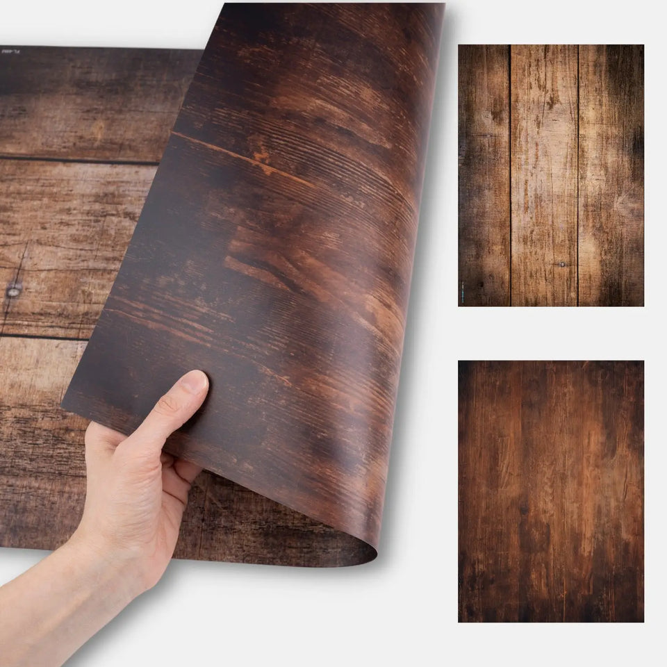 Mini-Flatlay A2 – Fotohintergrund für Studio & Food - Holz 48