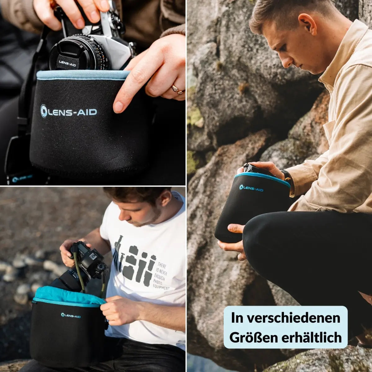 Neopren Kamerabeutel mit Fleece-Fütterung - Kamera & Foto > Kamerazubehör > Kamerataschen & Hüllen > Kamerabeutel
