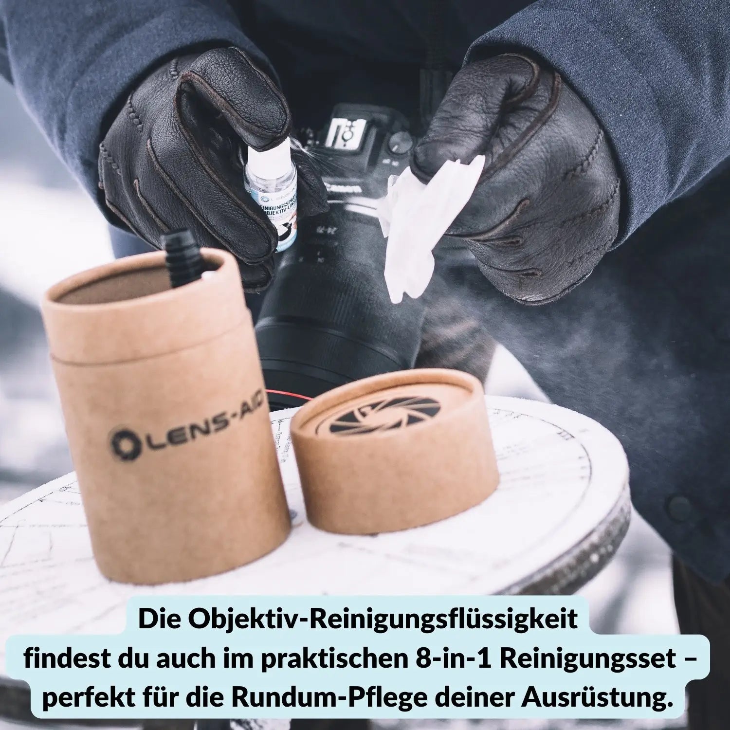 Objektiv-Reinigungsflüssigkeit 25 ml für Kamera & Filter - Foto > Kamerazubehör Kamerareinigung Reinigungszubehör