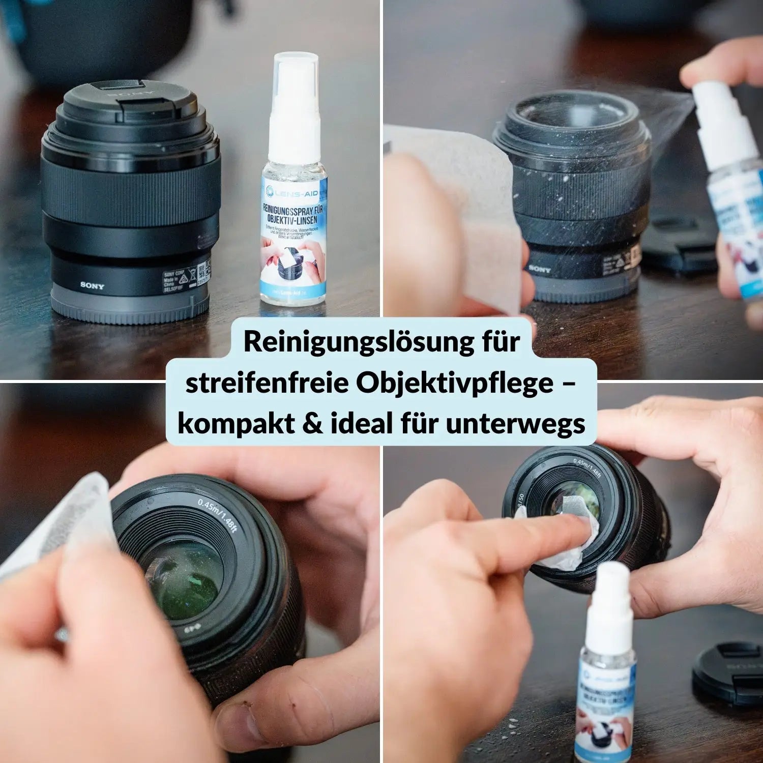 Objektiv-Reinigungsflüssigkeit 25 ml für Kamera & Filter - Foto > Kamerazubehör Kamerareinigung Reinigungszubehör