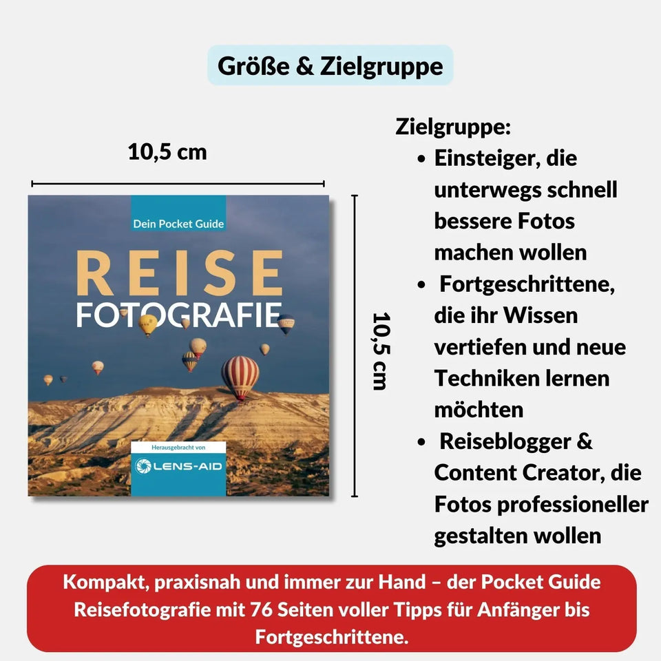 Pocket Guide Reisefotografie – bessere Fotos unterwegs