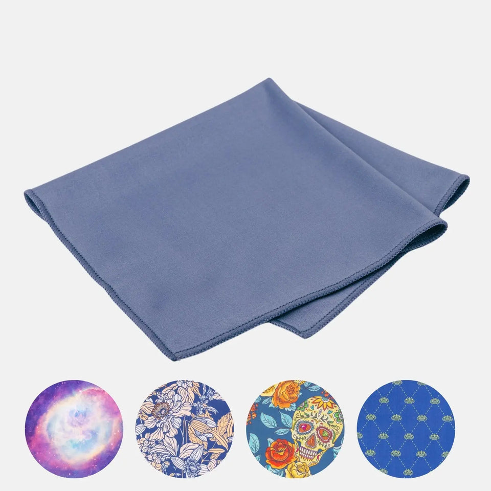 Premium-Mikrofasertuch groß 30x30 cm mit Design für Brille Bildschirm Glas - Kamera & Foto > Kamerazubehör