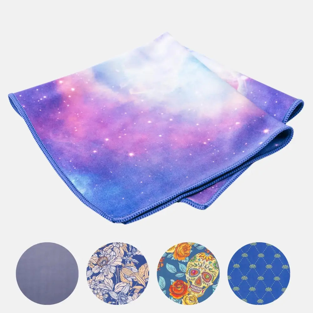 Premium-Mikrofasertuch groß 30x30 cm mit Design für Brille Bildschirm Glas - Kamera & Foto > Kamerazubehör >