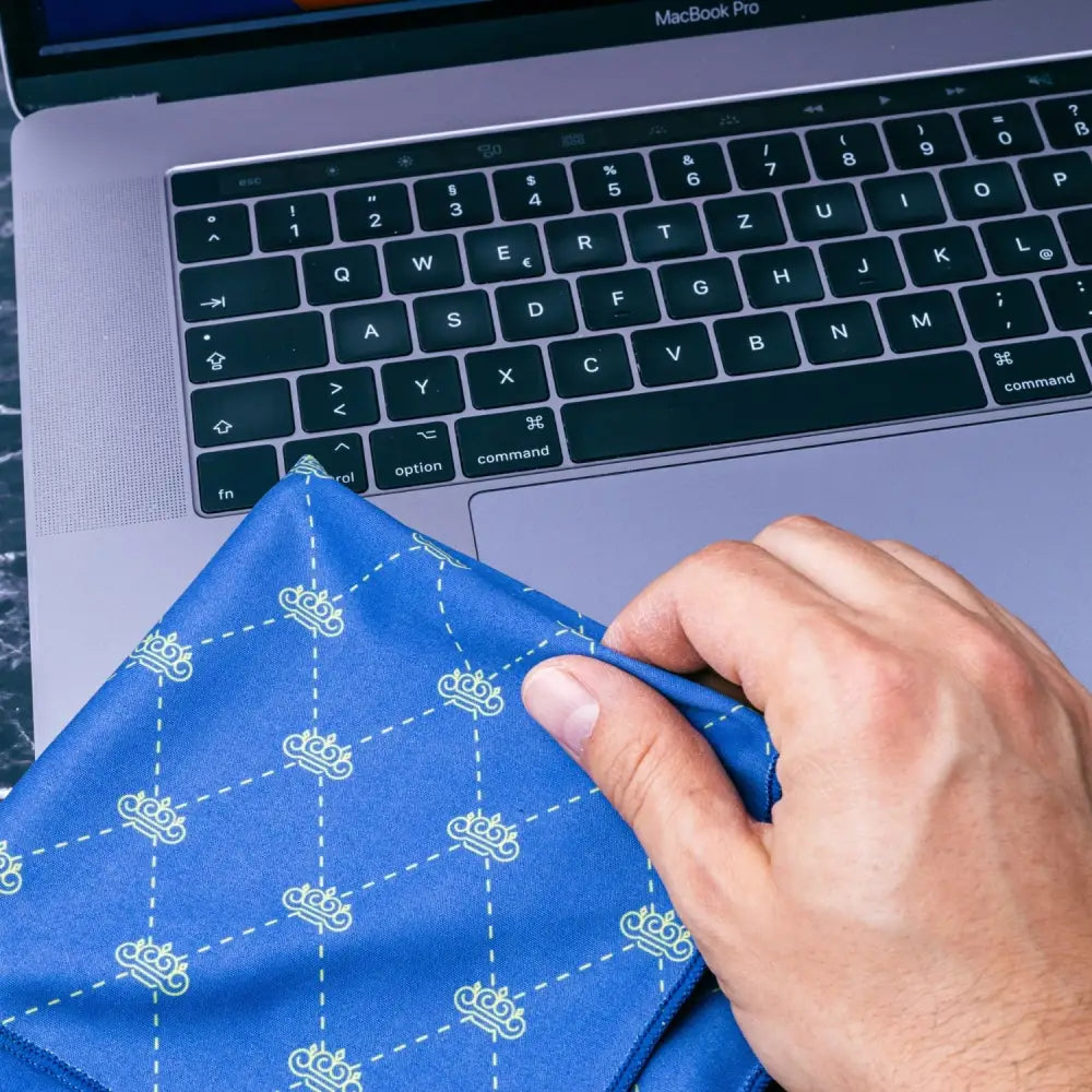 Premium-Mikrofasertuch groß 30x30 cm mit Design für Brille Bildschirm Glas - Kamera & Foto > Kamerazubehör >