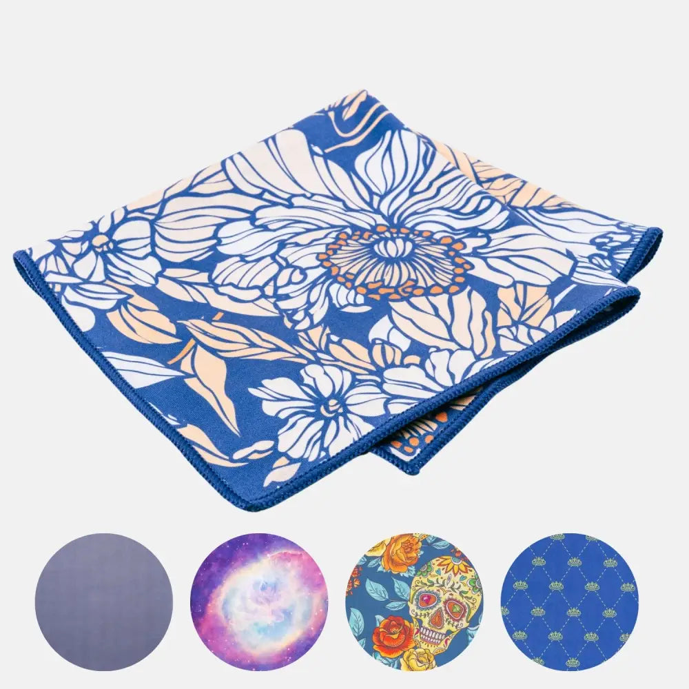 Premium-Mikrofasertuch groß 30x30 cm mit Design für Brille Bildschirm Glas - Kamera & Foto > Kamerazubehör >