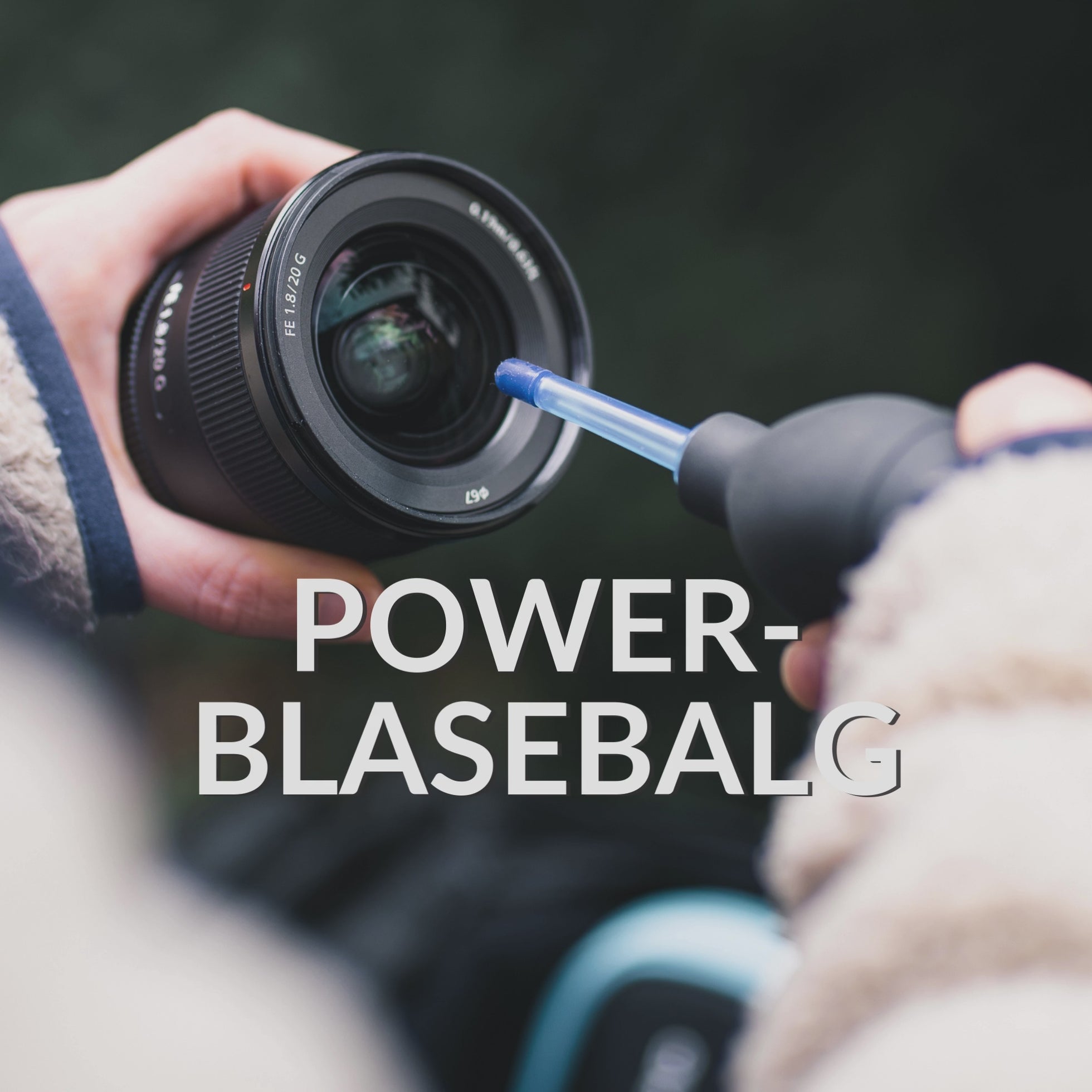 Großer Power Blasebalg mit 2 Düsen für Kamera & Objektiv