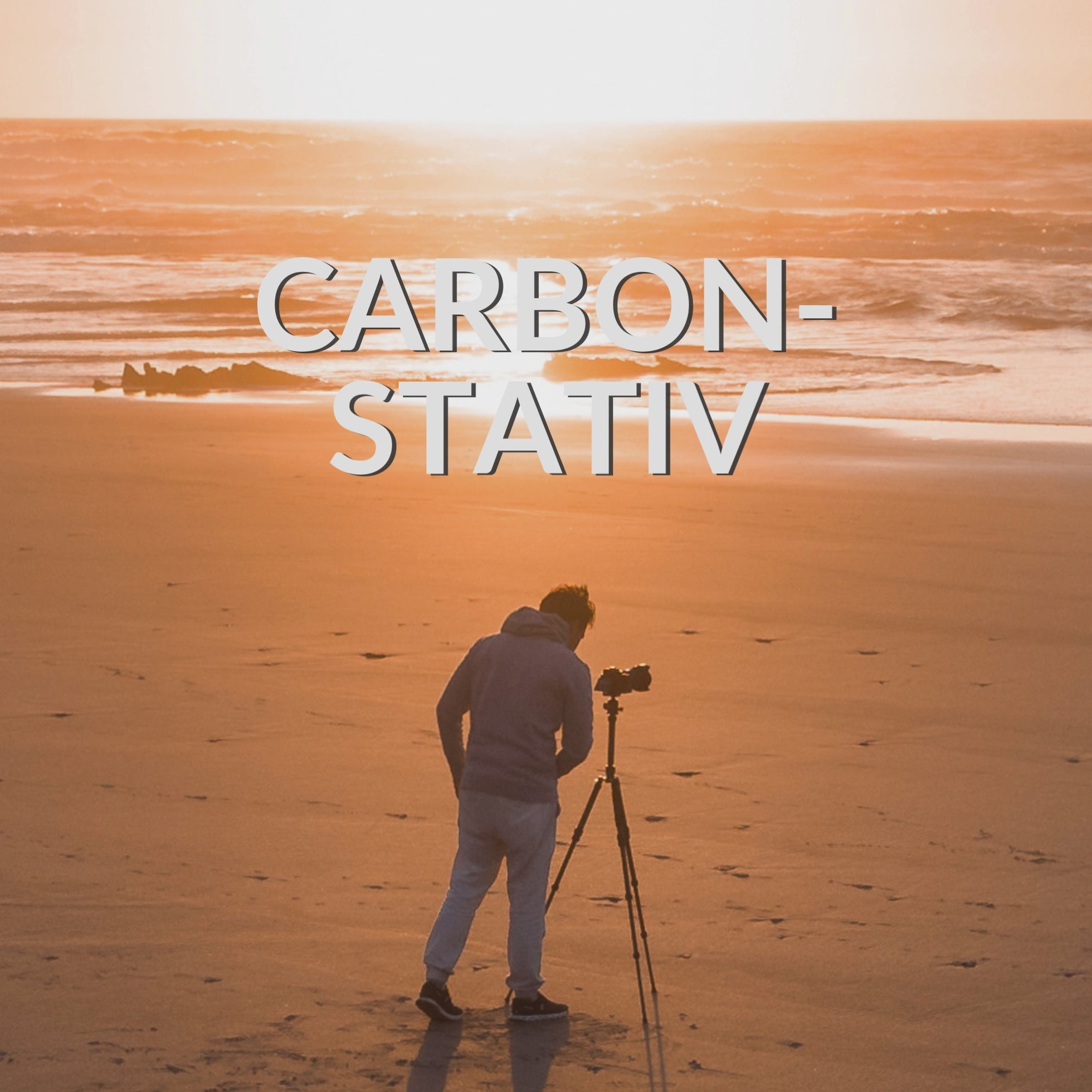 Carbon Reisestativ 160cm, 4-in-1 bis 8kg mit 360° Kugelkopf – leicht & kompakt