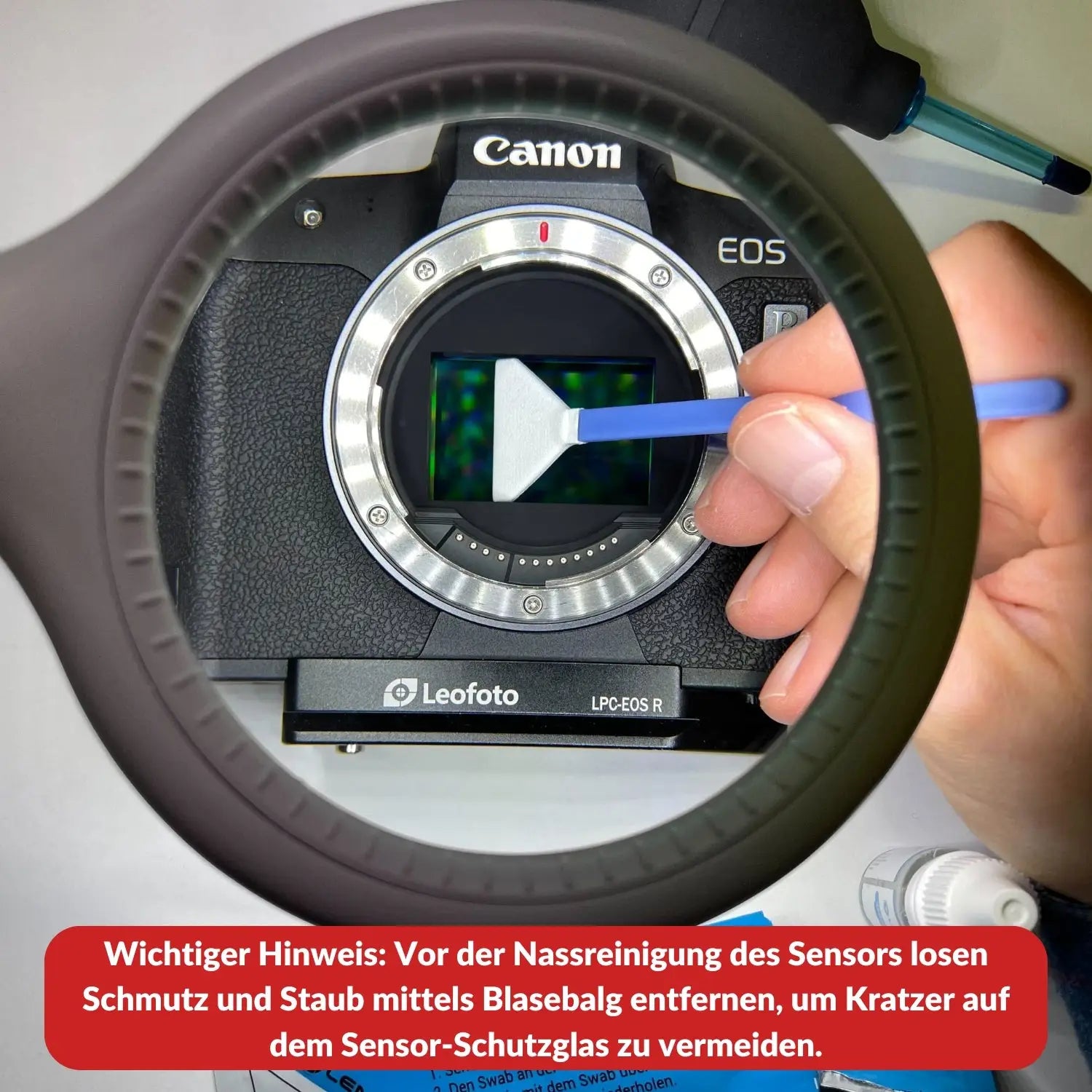 Kamera Reinigungsset (MFT) für Gehäuse Sensor & Objektiv - Foto > Kamerazubehör Kamerareinigung Sensorreinigungssets