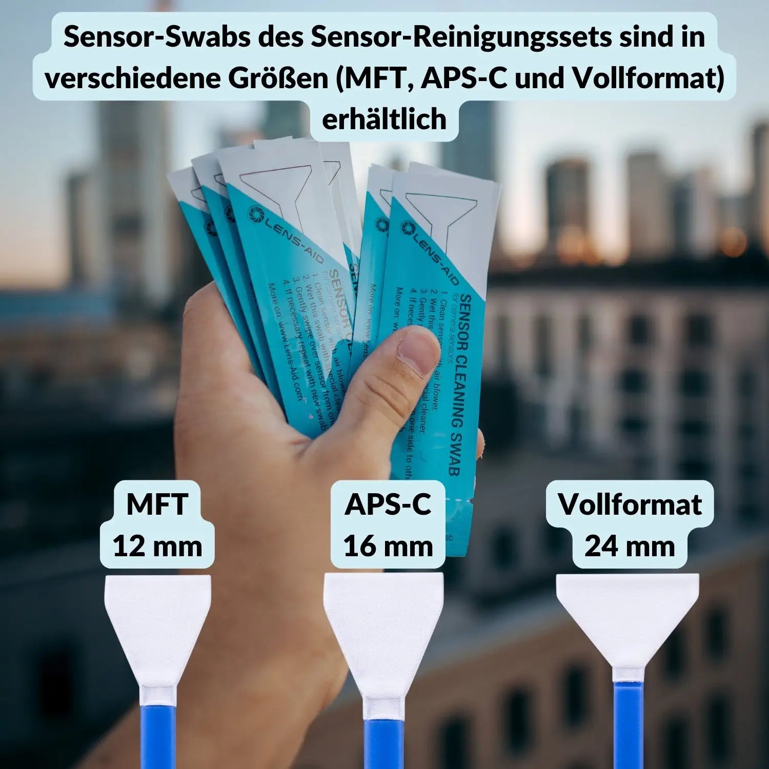 Kamera Reinigungsset (MFT) für Gehäuse Sensor & Objektiv - Foto > Kamerazubehör Kamerareinigung Sensorreinigungssets