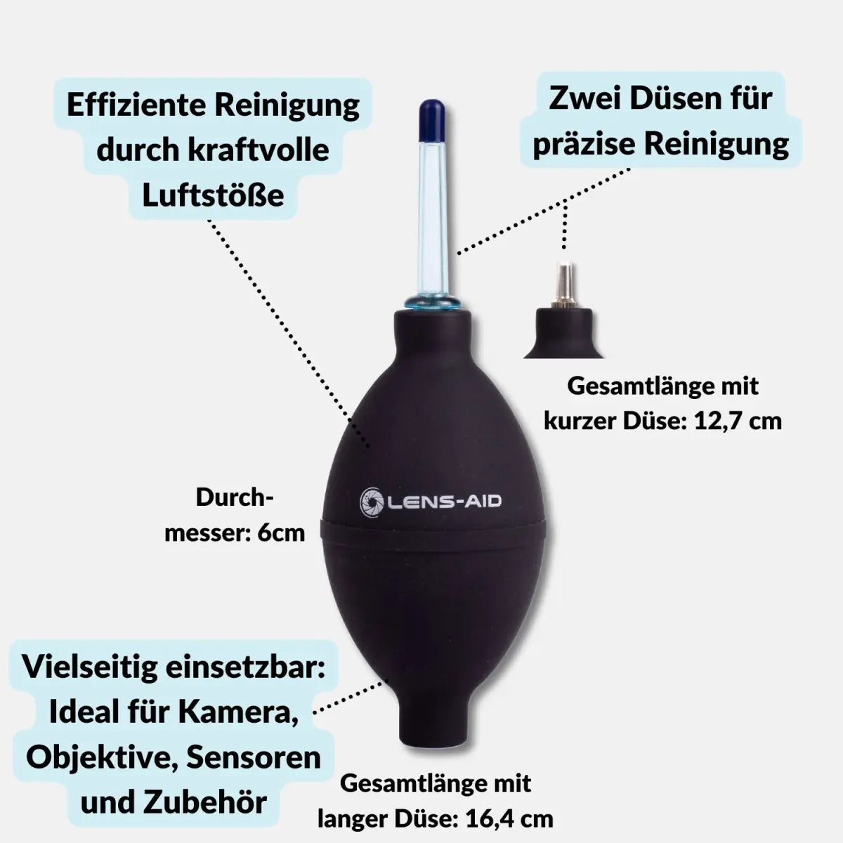 Sensor-Bundle: Reinigungsset + Blasebalg zum Sparpreis - Kamera & Foto > Kamerazubehör > Kamerareinigung >
