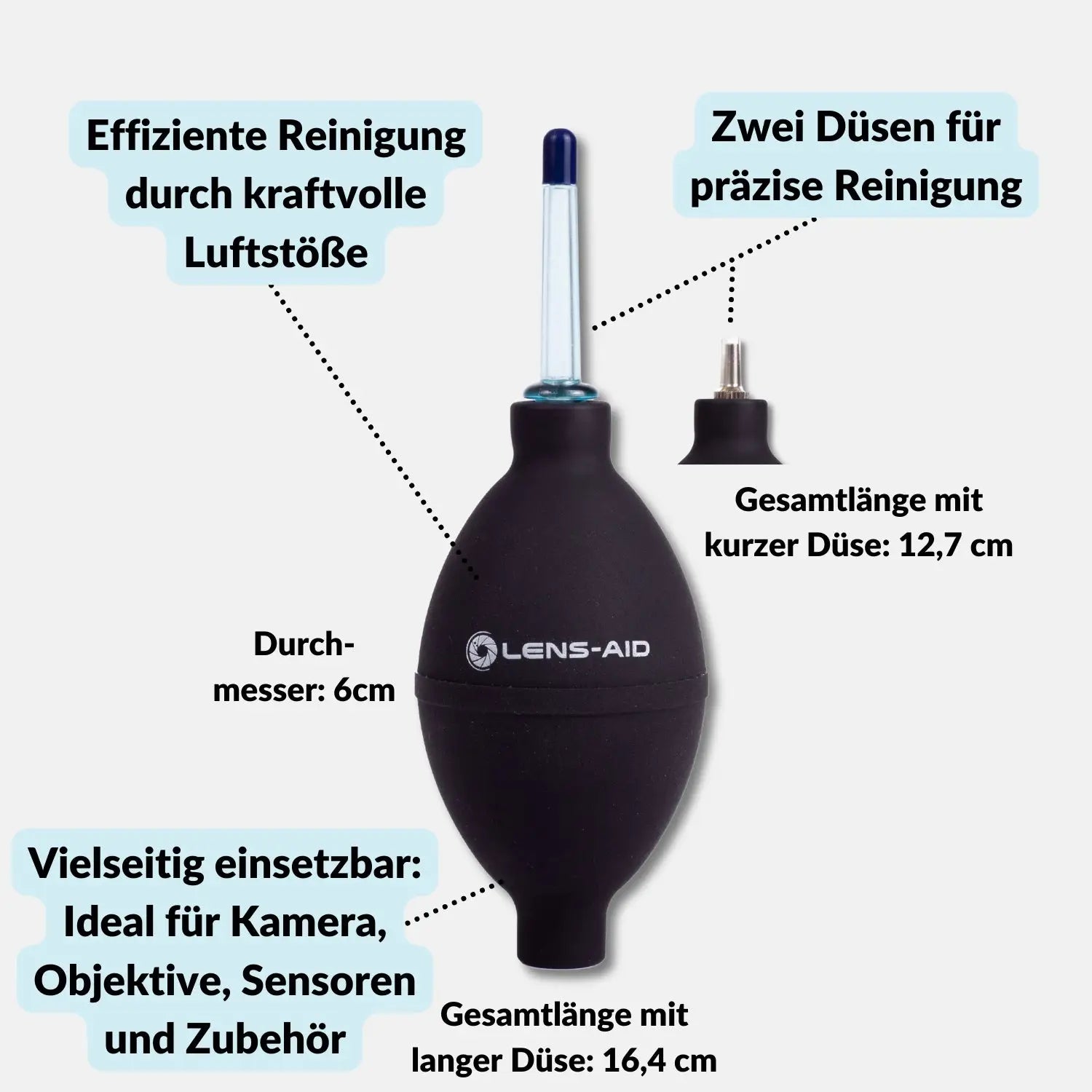 Sensor Reinigungsset mit Blasebalg für MFT-Kameras - Kamera & Foto > Kamerazubehör Kamerareinigung Sensorreinigungssets