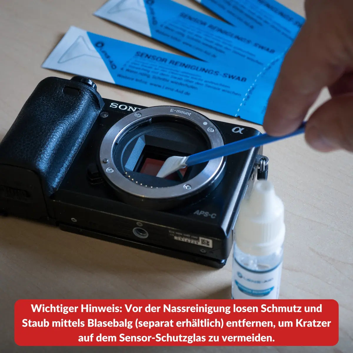 Sensor-Reinigungsflüssigkeit 10ml - Kamera & Foto > Kamerazubehör > Kamerareinigung > Sensorreinigungssets