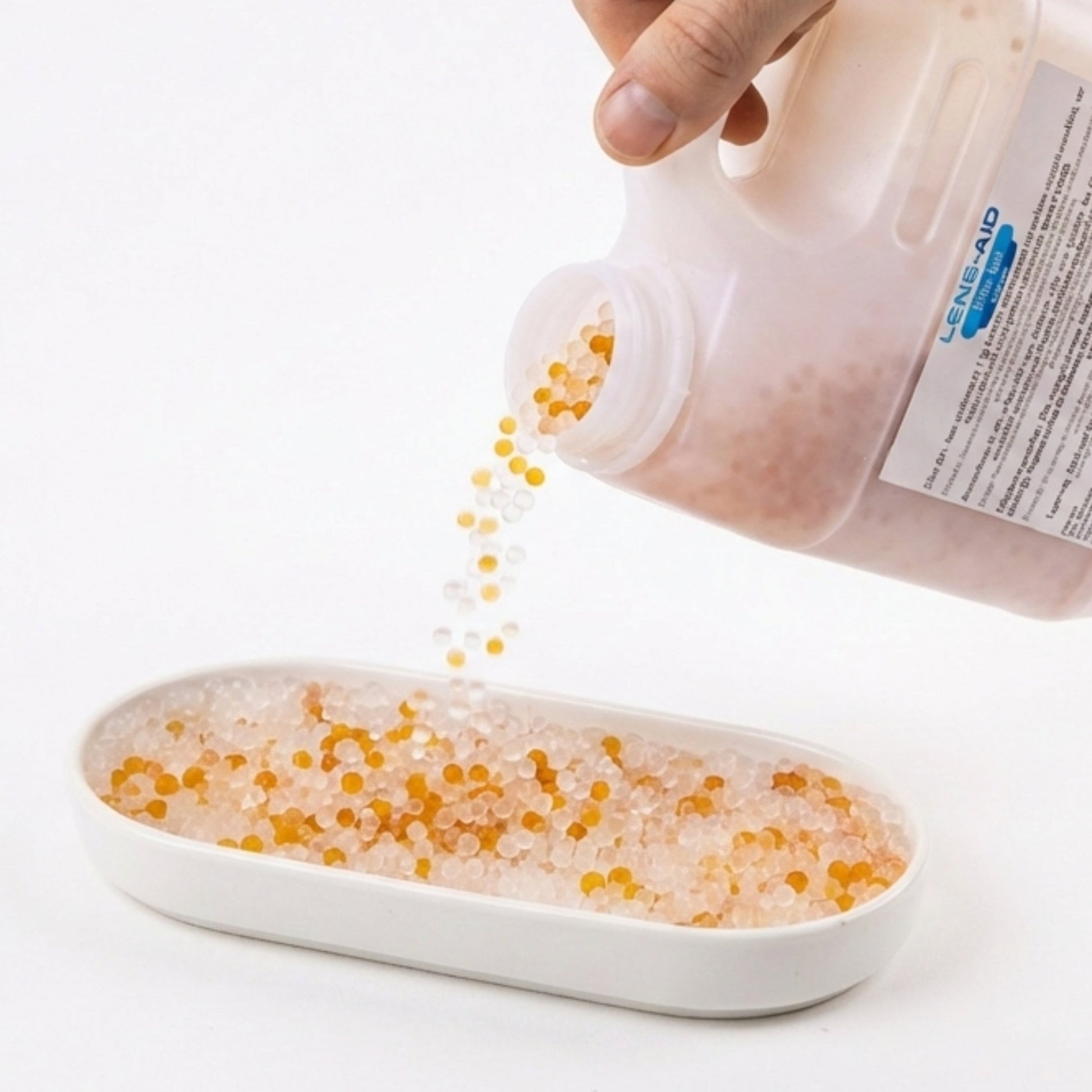 Silica Gel 1kg/2kg – Regenerierbares Trockenmittel mit Farbindikator (Orange/Grün)