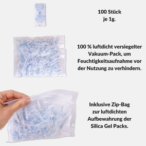 Silica Gel Beutel - Trockenmittel für Kameras Objektive Elektronik - Kamera & Foto > Kamerazubehör Kamerareinigung