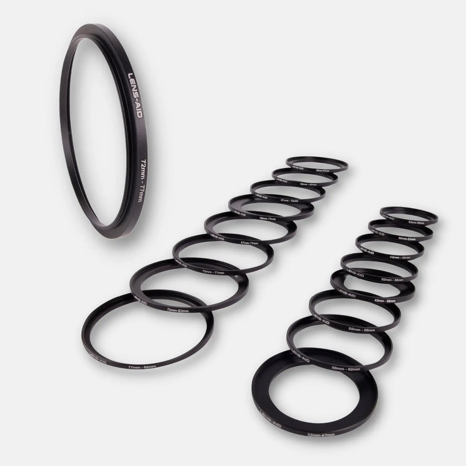 Step Up Ring aus Metall als Adapter für Kamerafilter/Objektive - Kamera & Foto > Kamerazubehör Objektivzubehör