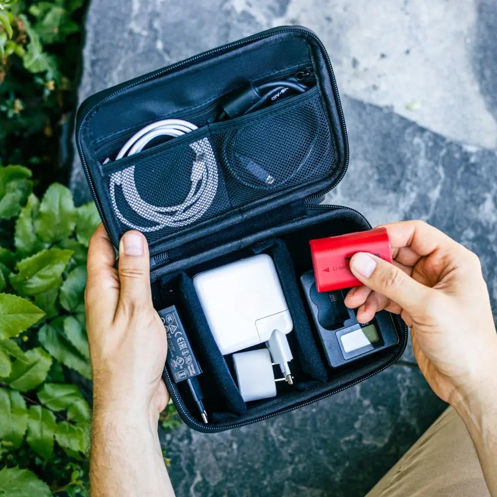 Technik Organizer Hardcase - Tasche für Elektronik Kabel & Reise - Elektronik > Elektronikzubehör > Taschen & Hüllen >
