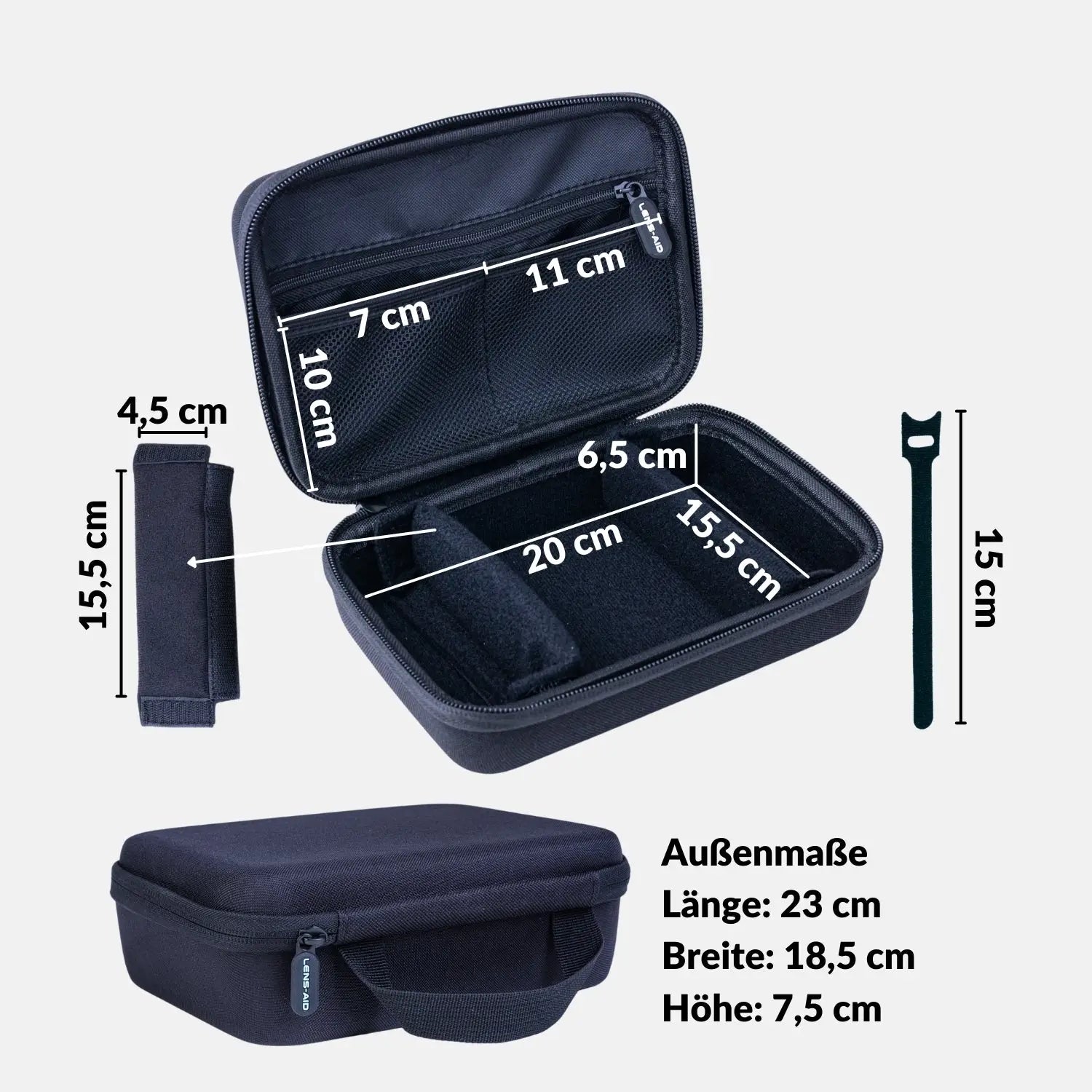 Technik Organizer Hardcase - Tasche für Elektronik Kabel & Reise - > Elektronikzubehör Taschen Hüllen Cases